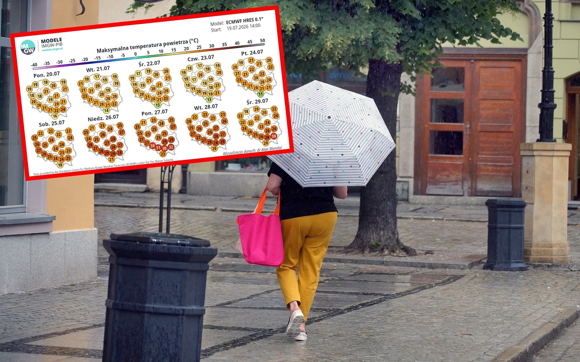 Chłodny i deszczowy tydzień przed nami. Niż nad Polską