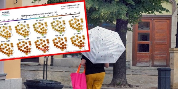 Chłodny i deszczowy tydzień przed nami. Niż nad Polską