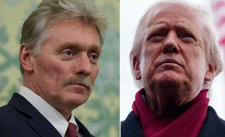 Dmitrij Pieskow i Donald Trump