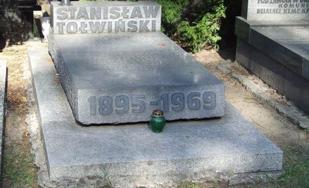 Grób Stanisława Tołwińskiego na warszawskich Powązkach