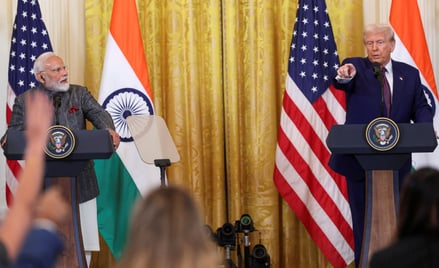 Narendra Modi i Donald Trump