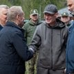 Andrzej Poczobut chwilę po przekroczeniu granicy Polski