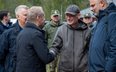 Andrzej Poczobut chwilę po przekroczeniu granicy Polski