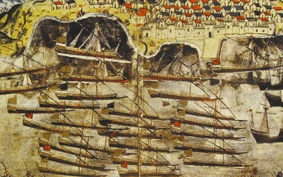 Flota osmańska zimująca we francuskim porcie Tulon w 1543 r.