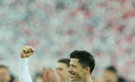 Robert Lewandowski po wygranym przez Polaków meczu ze Szwecją