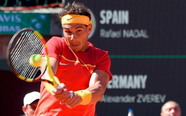 Rafael Nadal wrócił po długiej przerwie i podczas meczu Pucharu Davisa Hiszpania – Niemcy gładko pok