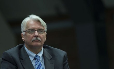 Szef MSZ Witold Waszczykowski