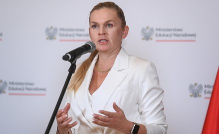 Minister edukacji Barbara Nowacka