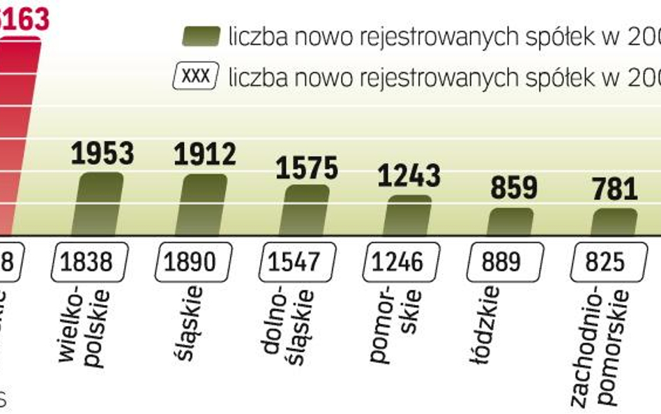 Nowe biznesy powstają zwłaszcza w dużych województwach. W kolejnych miesiącach sytuacja ma być coraz