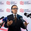 Minister aktywów państwowych Wojciech Balczun podczas inauguracji projektu „Local content. Z korzyśc