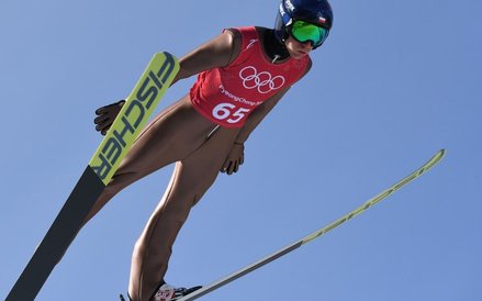 Kamil Stoch jest drugi po pierwszym treningu na dużej skoczni