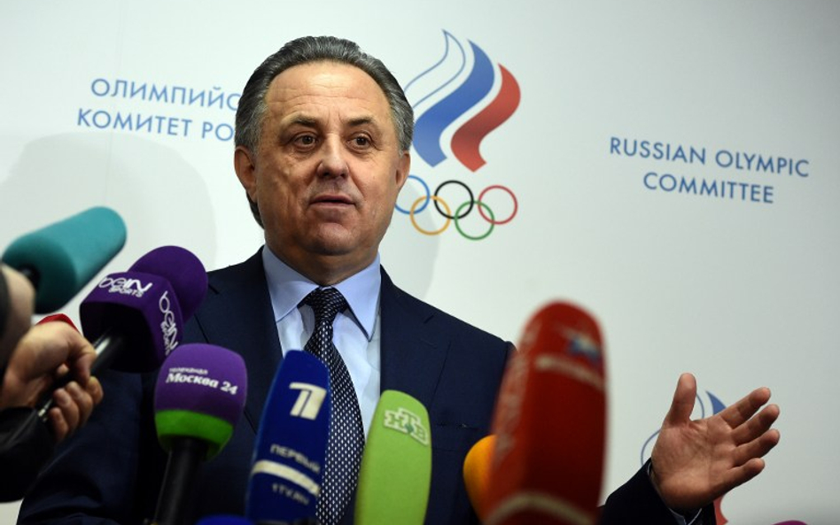 Rosyjski minister sportu Witalij Mutko