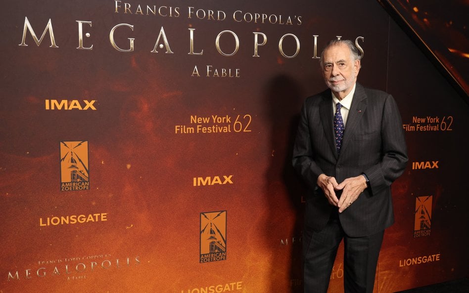 Francis Ford Coppola na premierze "Megalopolis" w Lincoln Square Theater