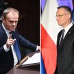 Donald Tusk i Andrzej Duda