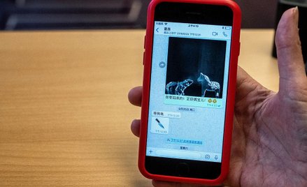 Emotikon z nożem - ostatnia informacja jaką szef Interpolu wysłał żonie