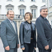 Lech Bartold (pierwszy od lewej), Anna Zaniewicz-Klimczuk oraz Wojciech Książek chcą promować w Pols