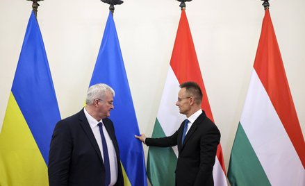 Andrij Sybiha i Péter Szijjártó