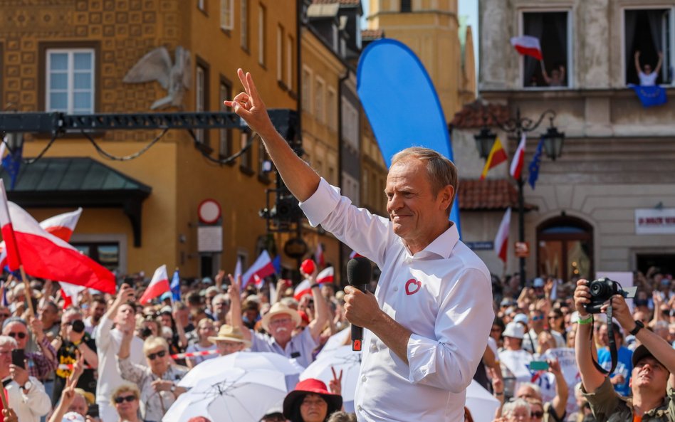 Łukasz Warzecha: PiS woli mieć Donalda Tuska za przeciwnika