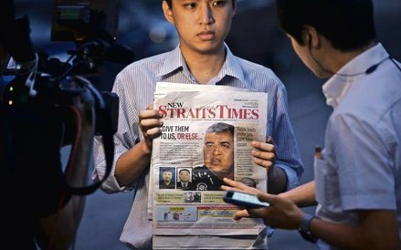 Relacja na żywo sprzed ambasady Korei Północnej w Kuala Lumpur, 23 lutego. Czy to do niej prowadzą t