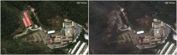 Fort Tiuna w Caracas – porównanie zdjęć wykonanych przed amerykańskim atakiem i po nim