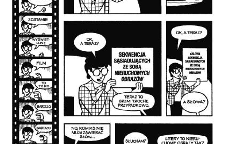 Scott McLeod:„Zrozumieć komiks”, czyli autotematyzm black and white