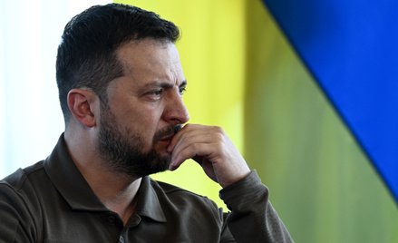 Prezydent Ukrainy Wołodymyr Zełenski