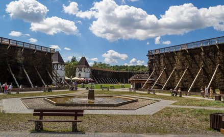 Tężnie w uzdrowisku