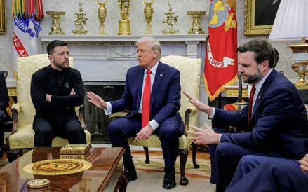 Po kłótni, do której doszło w Białym Domu w czasie lutowej wizyty Wołodymyra Zełenskiego, Ukraińcy s