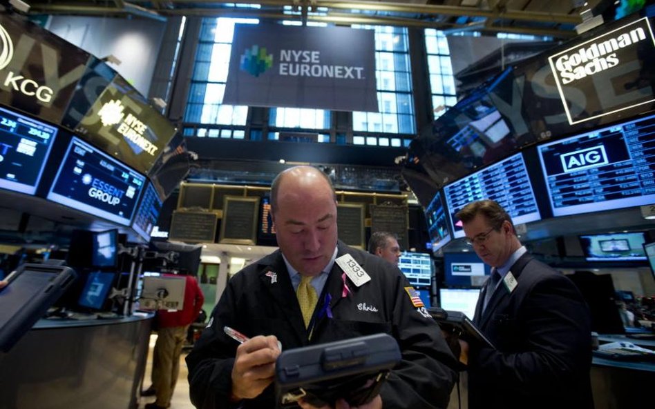 Czerwony początek tygodnia na Wall Street
