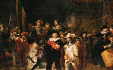 Rembrandt, "Straż nocna"