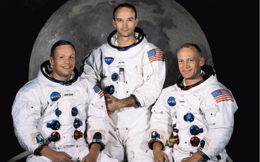 Członkowie misji Apollo 11 (od lewej): Neil Armstrong, Michael Collins i Edwin Aldrin