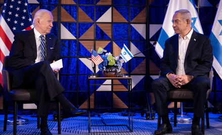 Joe Biden i Beniamin Netanjahu