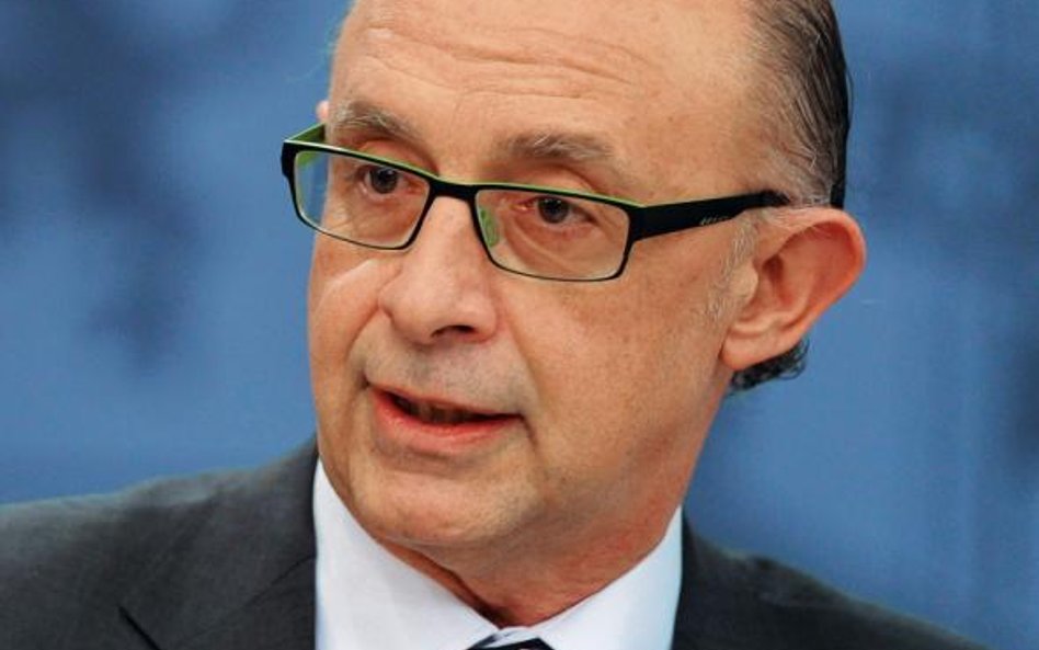 Cristobal Montoro, hiszpański minister skarbu, potwierdza, że jego kraj ma już problemy z dostępem d