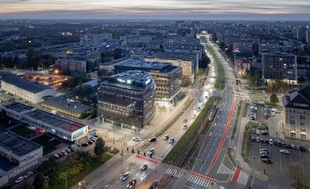 Infinity to siedmiokondygnacyjny biurowiec przy ulicy Legnickiej we Wrocławiu