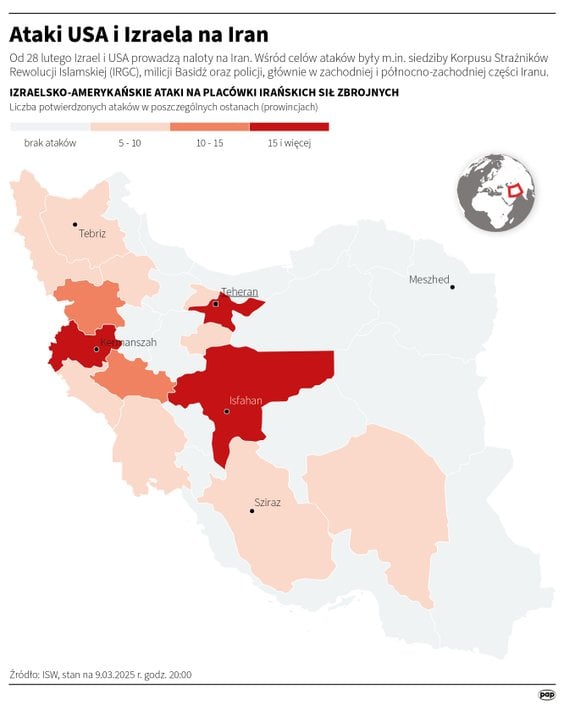 Ataki USA i Izraela na Iran