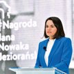4 czerwca Swiatłana Cichanouska dostała we Wrocławiu Nagrodę im. Jana Nowaka-Jeziorańskiego