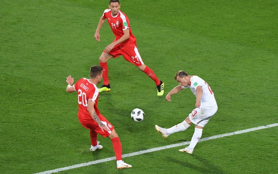 Mundial 2018: świetny występ Szwajcarów w meczu z Serbią