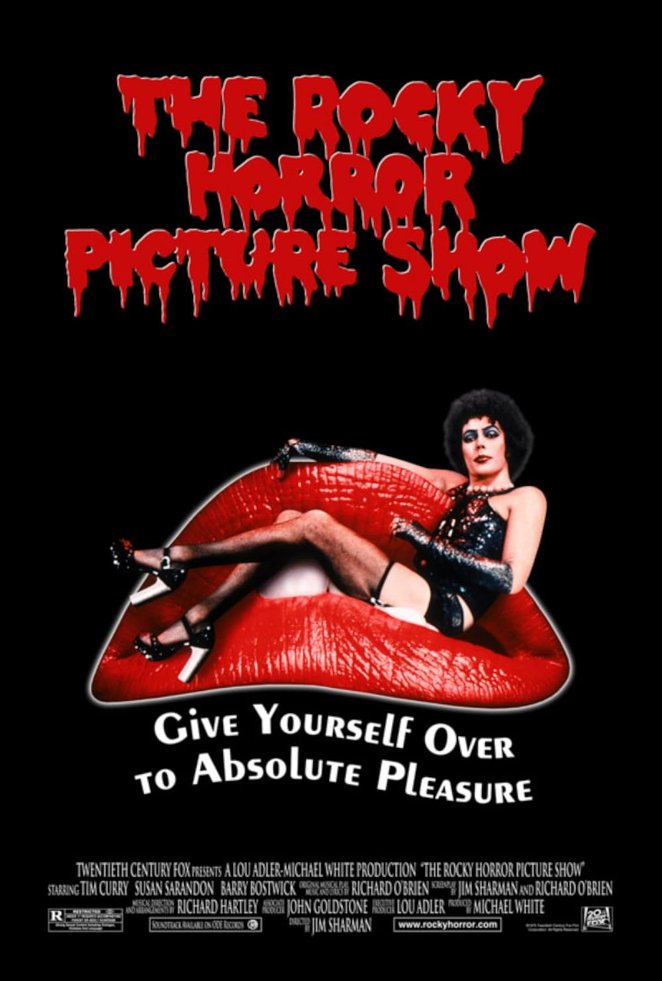 Plakaty reklamujące „The Rocky Horror Picture Show” były równie kontrowersyjne jak sam film