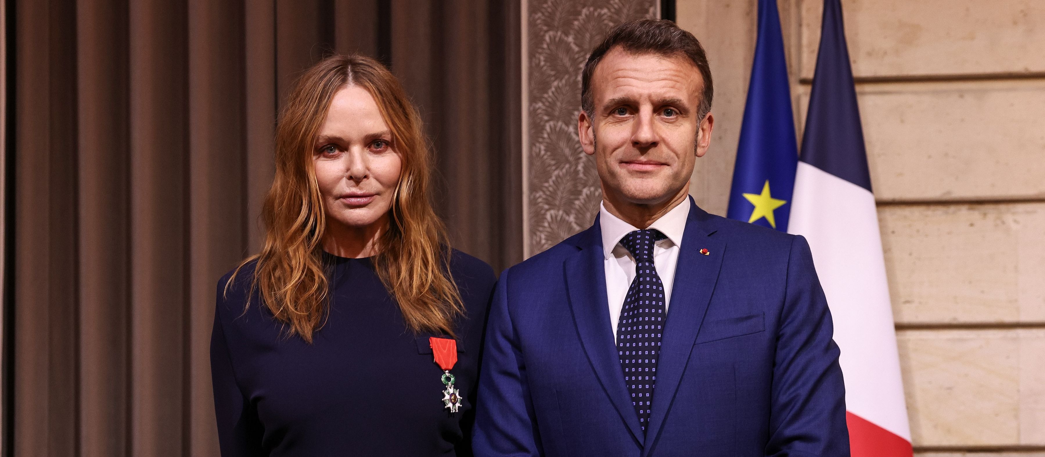 Stella McCartney odznaczona przez prezydenta Francji