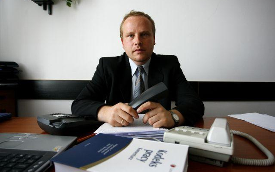 Dariusz Mińkowski, zastępca okręgowego inspektora pracy w Warszawie