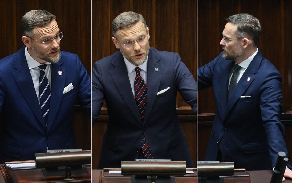 Zbigniew Bogucki, jako szef Kancelarii Prezydenta, zabrał głos z sejmowej mównicy kilkanaście razy