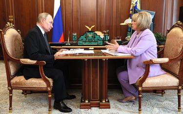 Spotkanie Putina z szefową CKW Ellą Panfiłową