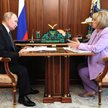 Spotkanie Putina z szefową CKW Ellą Panfiłową
