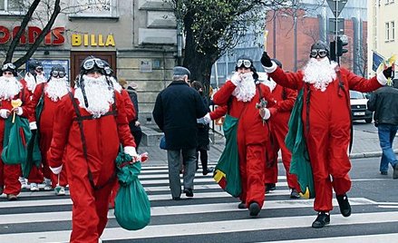Poznań. Mikołaje z Centrum Handlowego M1
