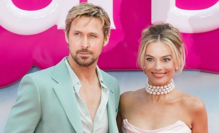 Margot Robbie i Ryan Gosling podczas europejskiej premiery „Barbie”