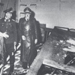 Marszałek Rzeszy Hermann Göring w towarzystwie reichsleitera NSDAP Martina Bormanna i dwóch generałó
