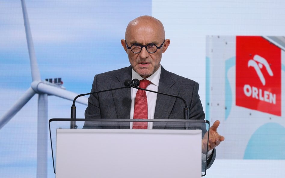 Prezes Orlenu Ireneusz Fąfara