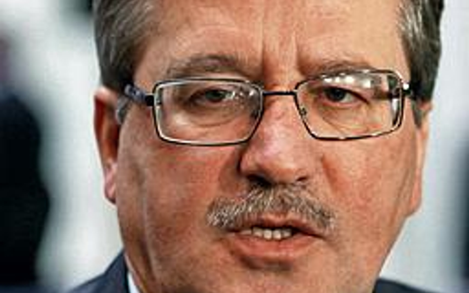 Bronisław Komorowski, faworyt zarządu Platformy