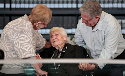 92-latka spotkała Żydów, których uratowała podczas wojny