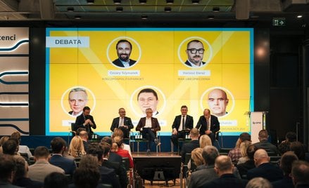 Uczestnicy panelu „Jak inwestycje i najnowsze technologie wpływają na rozwój ubezpieczeń korporacyjn